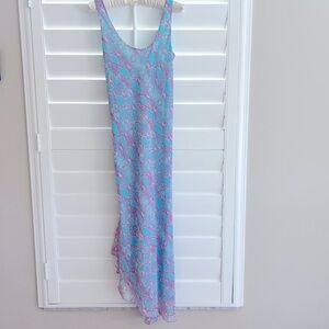 DVF asymmetrical dress